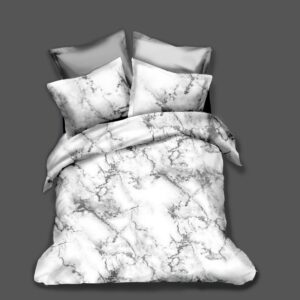 Stone Texture Duvet Cover and Pillowcase Set Bedding Set scaled 1