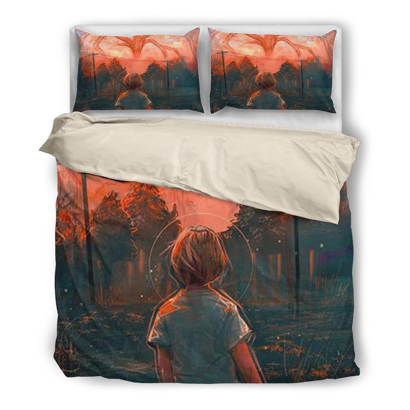 Stranger Things Season 2 Duvet Cover and Pillowcase Set Bedding Set 151 Stranger Things Season 2 Duvet Cover and Pillowcase Set Bedding Set 151