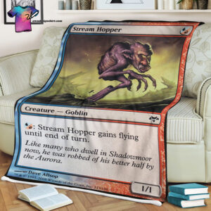 Stream Hopper Game Magic The Gathering Blanket