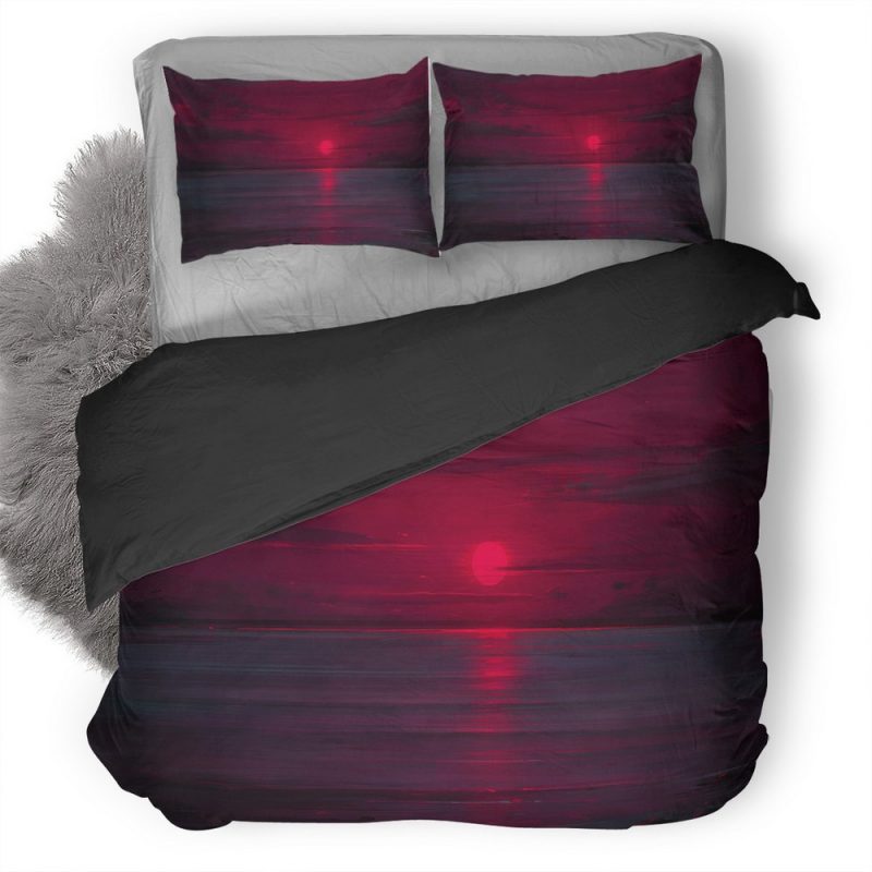 Sun Neon Ocean 0H Duvet Cover and Pillowcase Set Bedding Set Sun Neon Ocean 0H Duvet Cover and Pillowcase Set Bedding Set