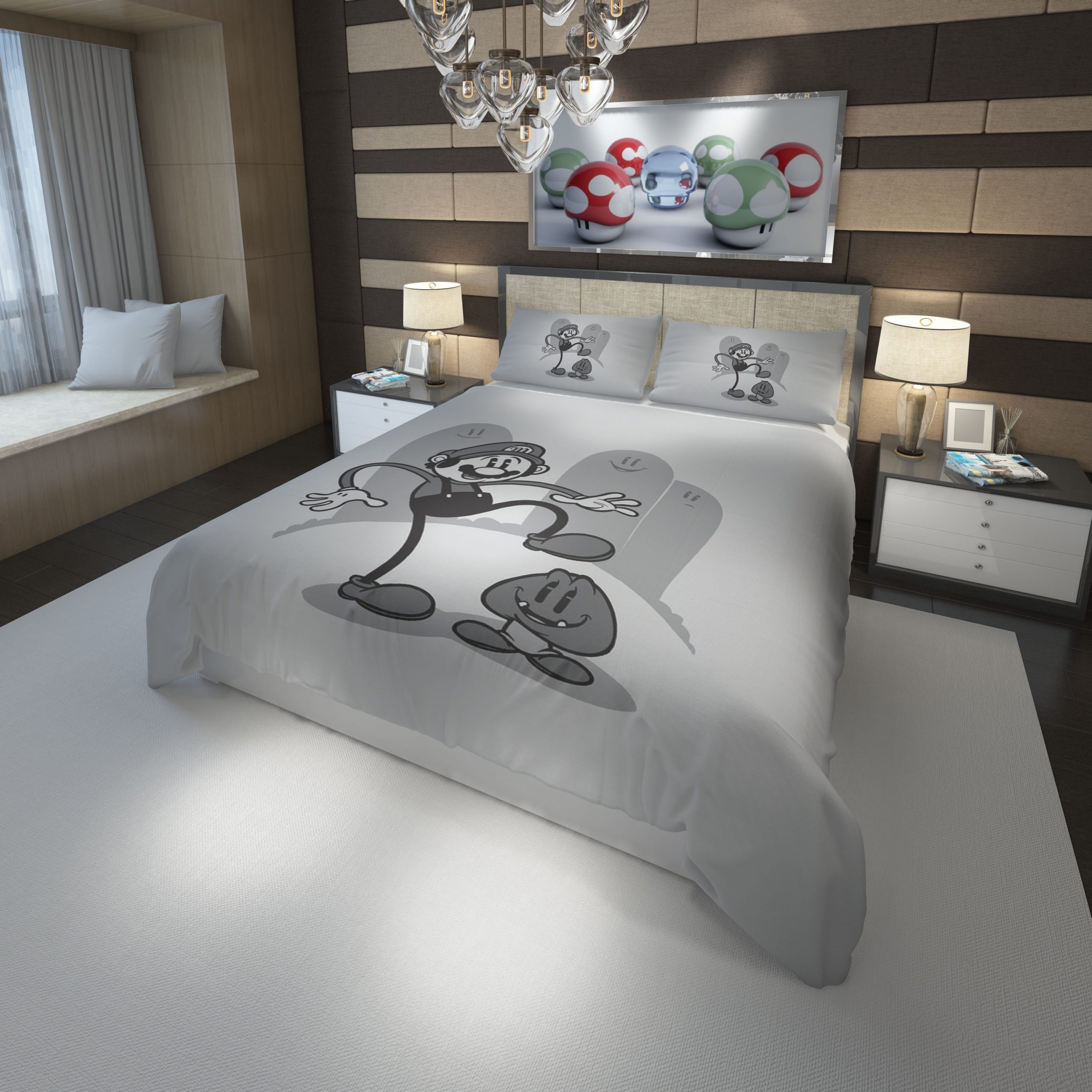 Super Mario Duvet Cover and Pillowcase Set Bedding Set 860 scaled 1 Super Mario Duvet Cover and Pillowcase Set Bedding Set 860 scaled 1