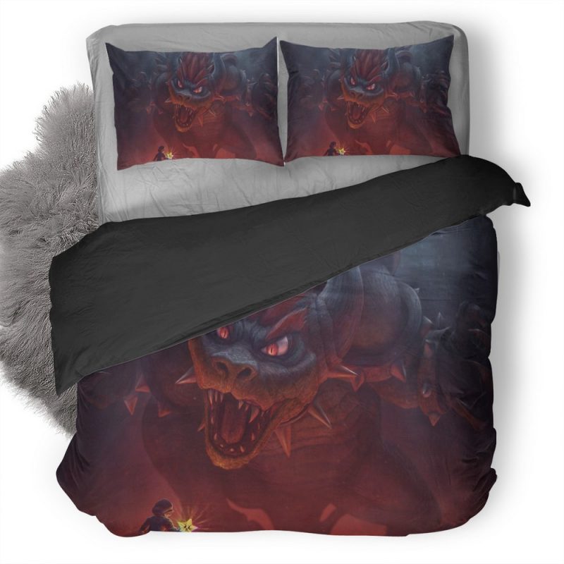 Super Mario Fanart Xi Duvet Cover and Pillowcase Set Bedding Set Super Mario Fanart Xi Duvet Cover and Pillowcase Set Bedding Set