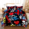 Supreme 4 Duvet Cover and Pillowcase Set Bedding Set