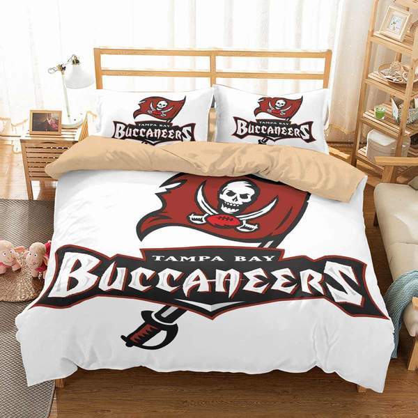 Tampa Bay Buccaneers Duvet Cover and Pillowcase Set Bedding Set 490 Tampa Bay Buccaneers Duvet Cover and Pillowcase Set Bedding Set 490