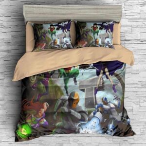 Teen Titans room Duvet Cover and Pillowcase Set Bedding Set