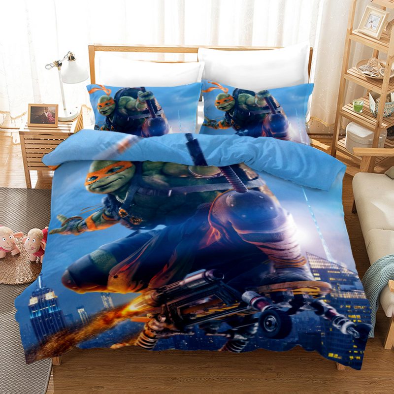 Teenage Mutant Ninja Turtles 8 Duvet Cover and Pillowcase Set Bedding Set Teenage Mutant Ninja Turtles 8 Duvet Cover and Pillowcase Set Bedding Set
