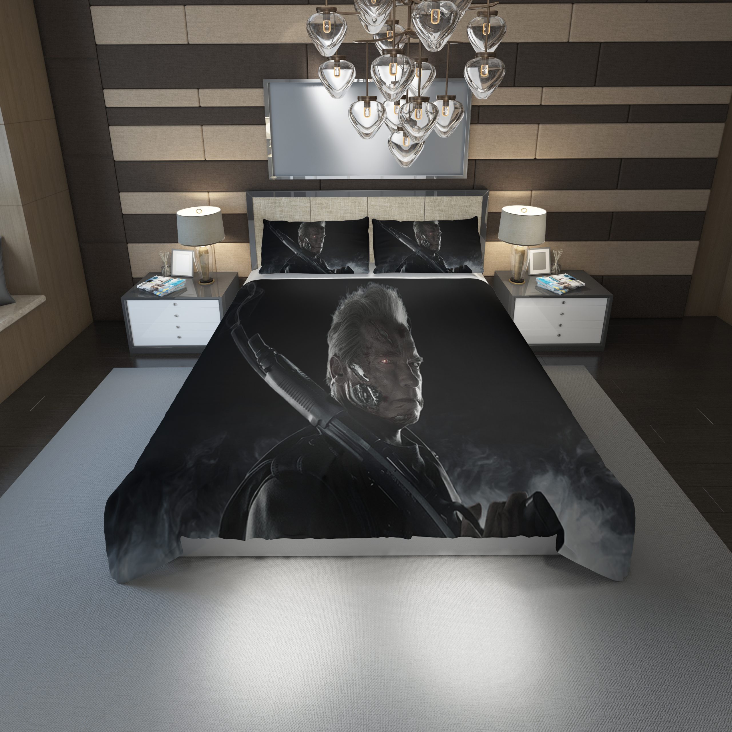 Terminator Dark Fate 16 Duvet Cover and Pillowcase Set Bedding Set scaled 1 Terminator Dark Fate 16 Duvet Cover and Pillowcase Set Bedding Set scaled 1