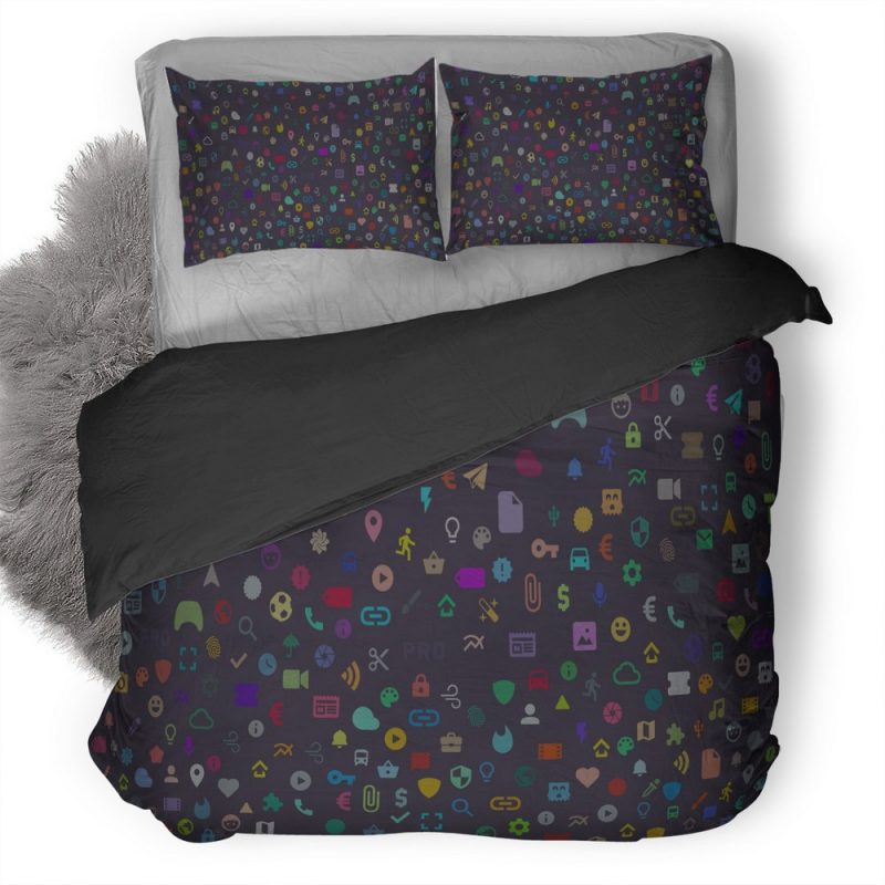 Texture Icons Minimalism Digital Art Y5 Duvet Cover and Pillowcase Set Bedding Set Texture Icons Minimalism Digital Art Y5 Duvet Cover and Pillowcase Set Bedding Set