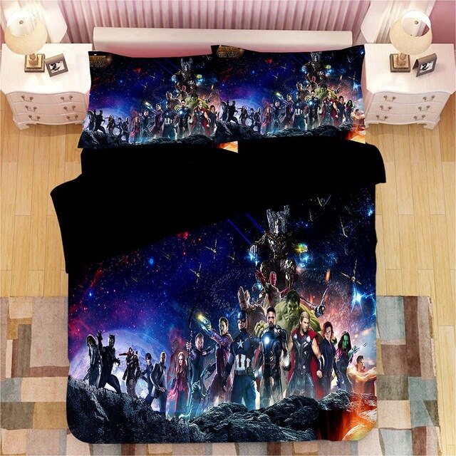 The Avengers 2212 Duvet Cover and Pillowcase Set Bedding Set The Avengers 2212 Duvet Cover and Pillowcase Set Bedding Set
