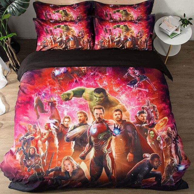 The Avengers 2217 Duvet Cover and Pillowcase Set Bedding Set The Avengers 2217 Duvet Cover and Pillowcase Set Bedding Set