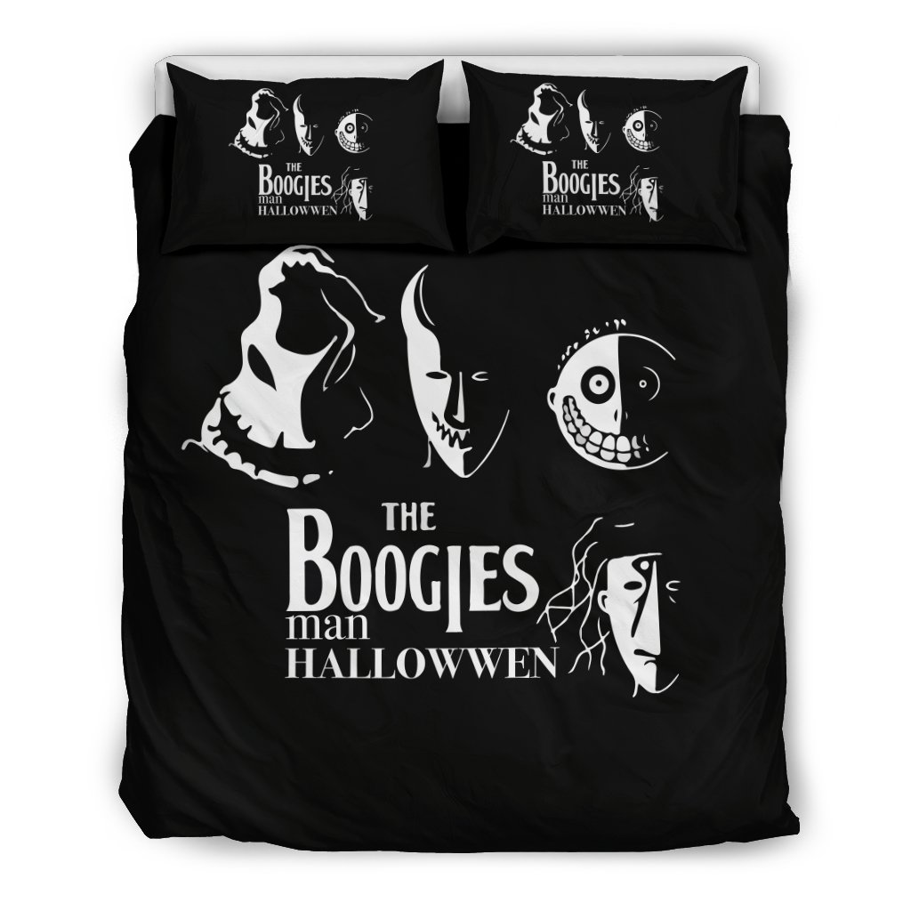The Boogies Man Halloween Duvet Cover and Pillowcase Set Bedding Set The Boogies Man Halloween Duvet Cover and Pillowcase Set Bedding Set