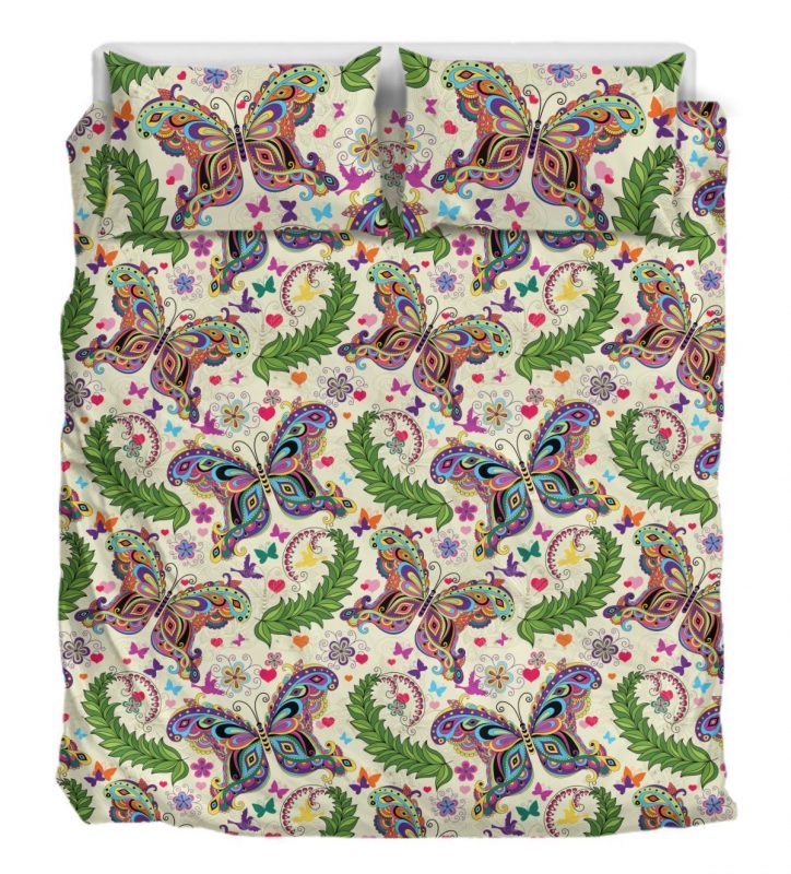 The Butterflies Duvet Cover and Pillowcase Set Bedding Set The Butterflies Duvet Cover and Pillowcase Set Bedding Set