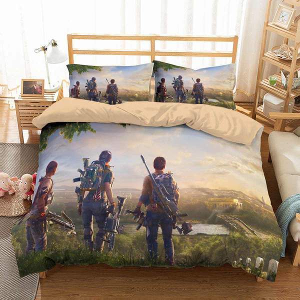 The Division 2 Duvet Cover and Pillowcase Set Bedding Set 294 The Division 2 Duvet Cover and Pillowcase Set Bedding Set 294