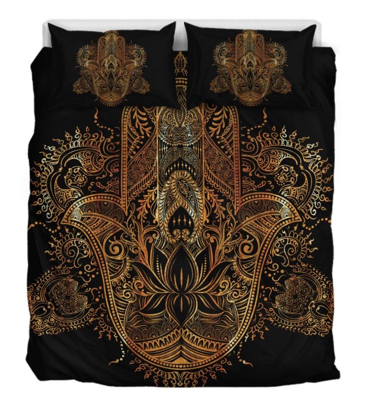 The Hamsa Duver Duvet Cover and Pillowcase Set Bedding Set 916 The Hamsa Duver Duvet Cover and Pillowcase Set Bedding Set 916