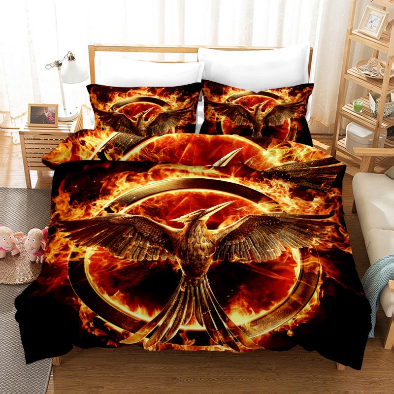The Hunger Games 3 Duvet Cover and Pillowcase Set Bedding Set The Hunger Games 3 Duvet Cover and Pillowcase Set Bedding Set