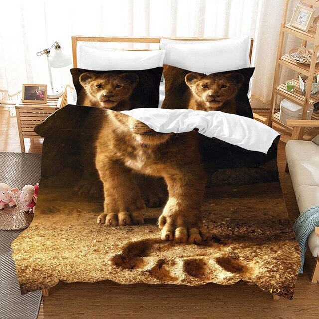 The Lion King Simba 2212 Duvet Cover and Pillowcase Set Bedding Set The Lion King Simba 2212 Duvet Cover and Pillowcase Set Bedding Set