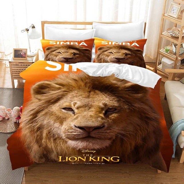 The Lion King Simba 2213 Duvet Cover and Pillowcase Set Bedding Set The Lion King Simba 2213 Duvet Cover and Pillowcase Set Bedding Set
