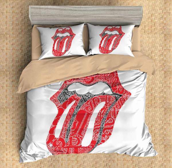 The Rolling Stones Duvet Cover and Pillowcase Set Bedding Set The Rolling Stones Duvet Cover and Pillowcase Set Bedding Set