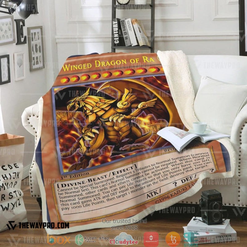 The Winged Dragon Of Ra Soft Blanket 4 The Winged Dragon Of Ra Soft Blanket 4