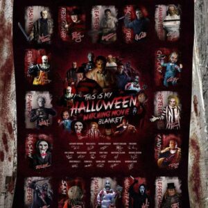 This Is My Halloween Watching Movie Blanket 1
