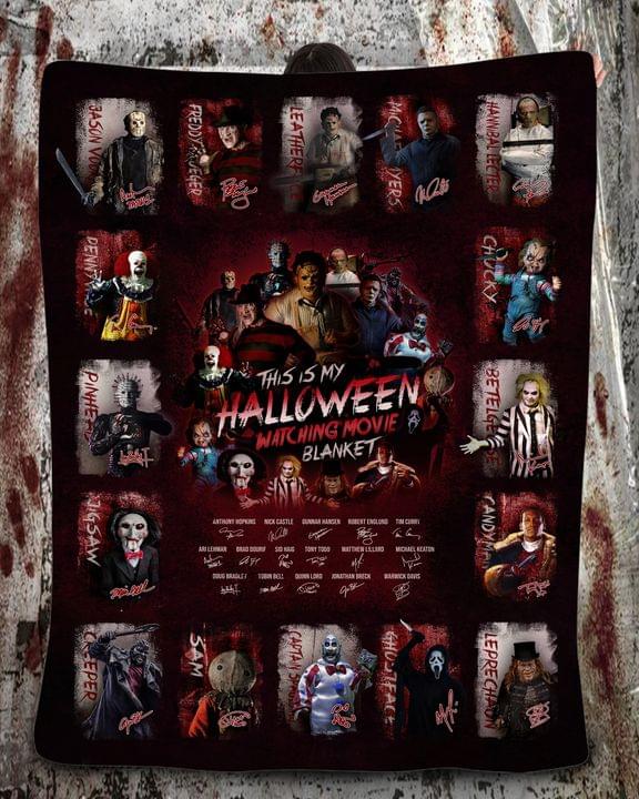 This Is My Halloween Watching Movie Blanket 1 This Is My Halloween Watching Movie Blanket 1