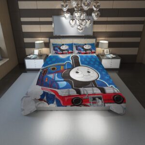 Thomas The Tank Engine 32 Duvet Cover and Pillowcase Set Bedding Set scaled 1