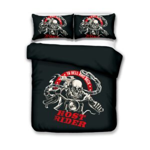 To Hell And Back Skull Duvet Cover and Pillowcase Set Bedding Set scaled 1