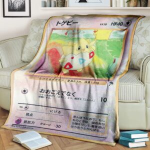 Togepi Southern Islands Japanese Pokemon Blanket