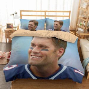Tom Brady Duvet Cover and Pillowcase Set Bedding Set