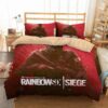 Tom ClancyS Rainbow Six Duvet Cover and Pillowcase Set Bedding Set 583