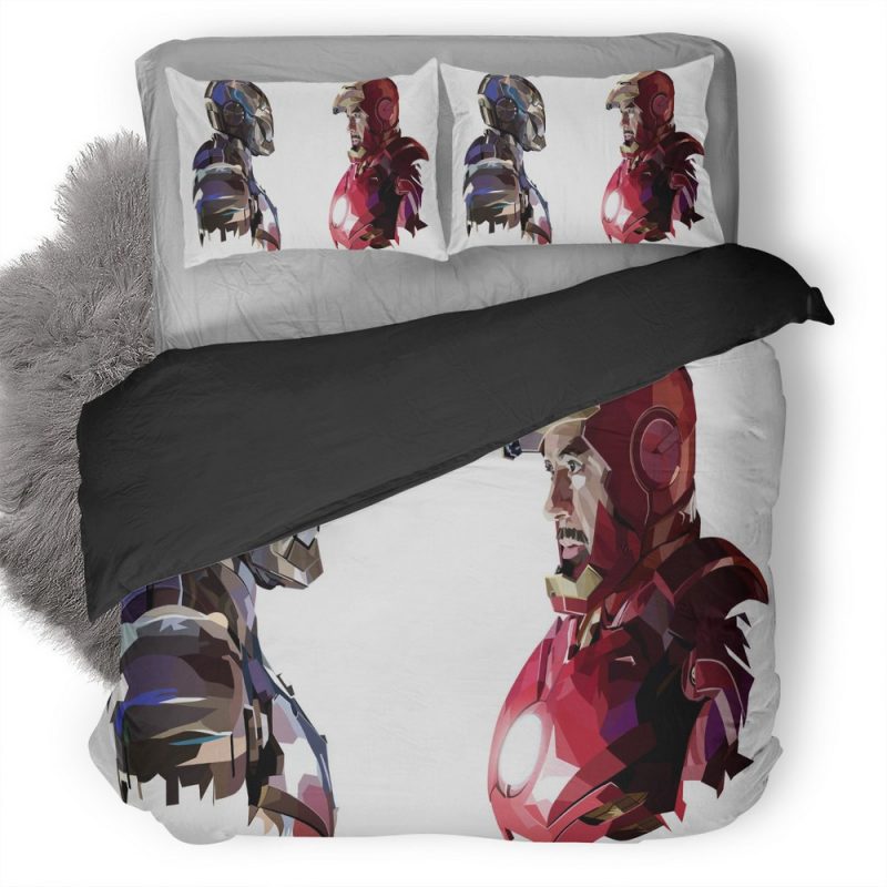 Tony Stark Iron Man Art Hd Duvet Cover and Pillowcase Set Bedding Set Tony Stark Iron Man Art Hd Duvet Cover and Pillowcase Set Bedding Set
