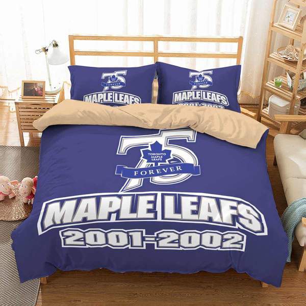 Toronto Maple Leafs 2 Duvet Cover and Pillowcase Set Bedding Set Toronto Maple Leafs 2 Duvet Cover and Pillowcase Set Bedding Set