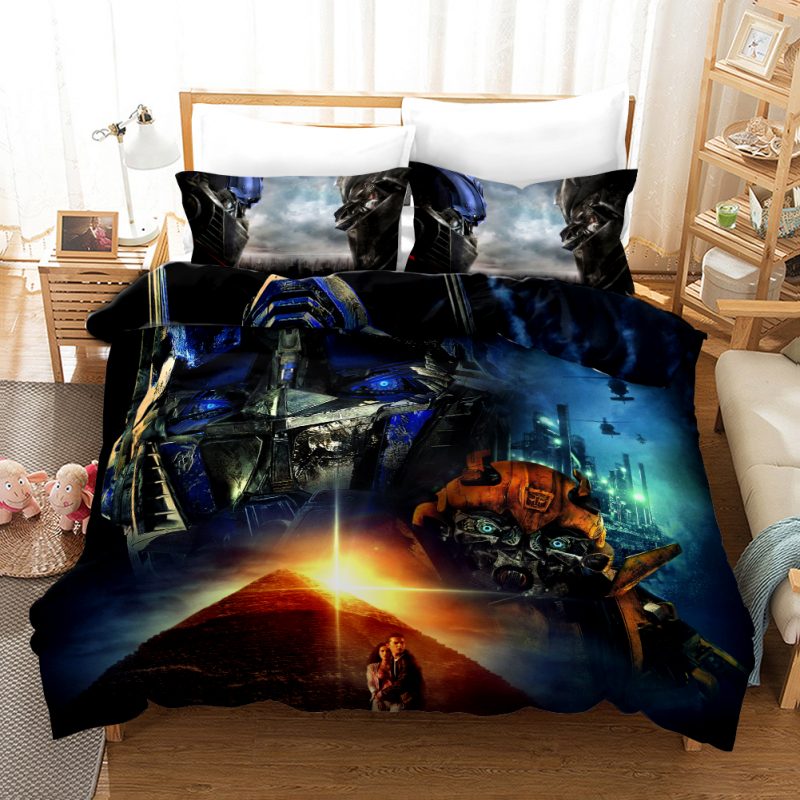 Transformer 3 Duvet Cover and Pillowcase Set Bedding Set Transformer 3 Duvet Cover and Pillowcase Set Bedding Set