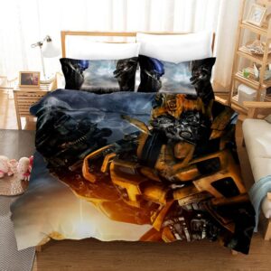 Transformer Duvet Cover and Pillowcase Set Bedding Set