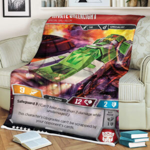 Transformers Private Greenlight Special Ops Recon Sherpa Blanket 1