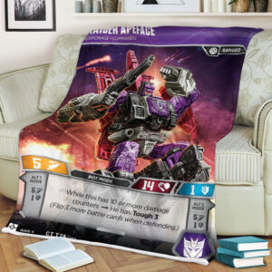 Transformers Raider Apeface Espionage Commando Sherpa Blanket 1