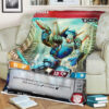 Transformers Tracks Autobot Warrior Sherpa Blanket 1