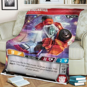 Transformers Windcharger Autobot Warrior Sherpa Blanket 1