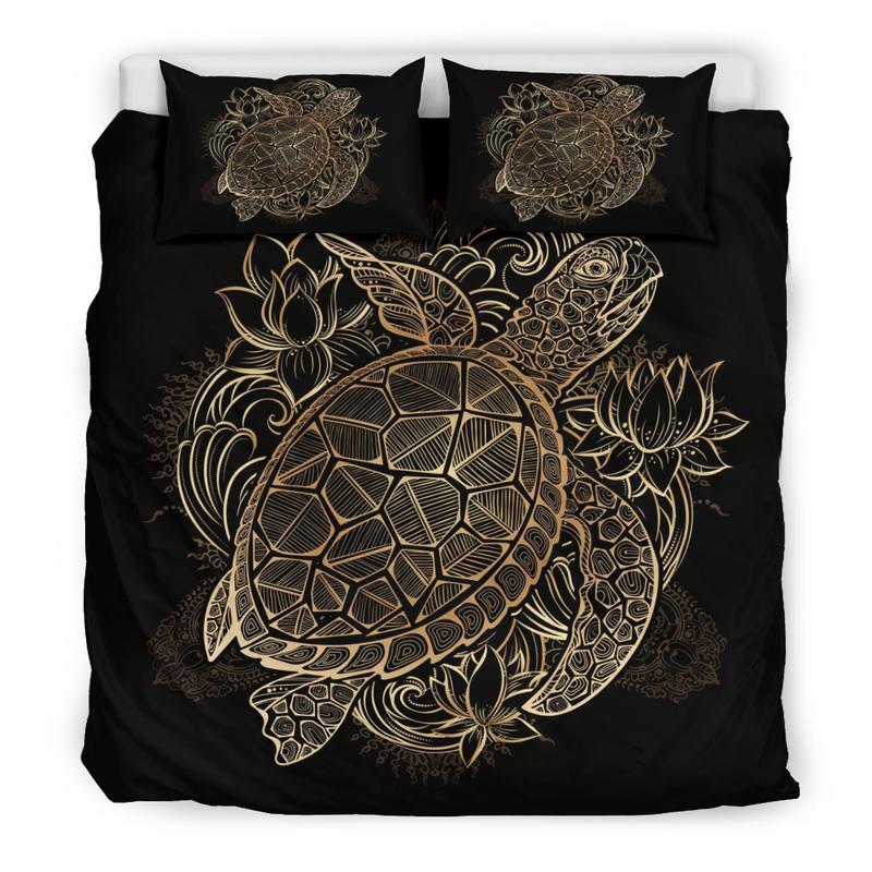 Turtle Duvet Cover and Pillowcase Set Bedding Set Turtle Duvet Cover and Pillowcase Set Bedding Set