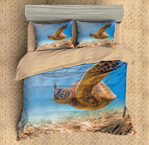 Turtles Duvet Cover and Pillowcase Set Bedding Set Turtles Duvet Cover and Pillowcase Set Bedding Set