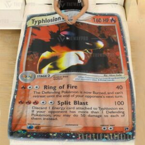 Typhlosion Ex Pokemon Blanket