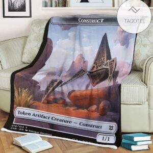 Tznr 10 Construct Mtg Game Magic The Gathering Fleece Blanket