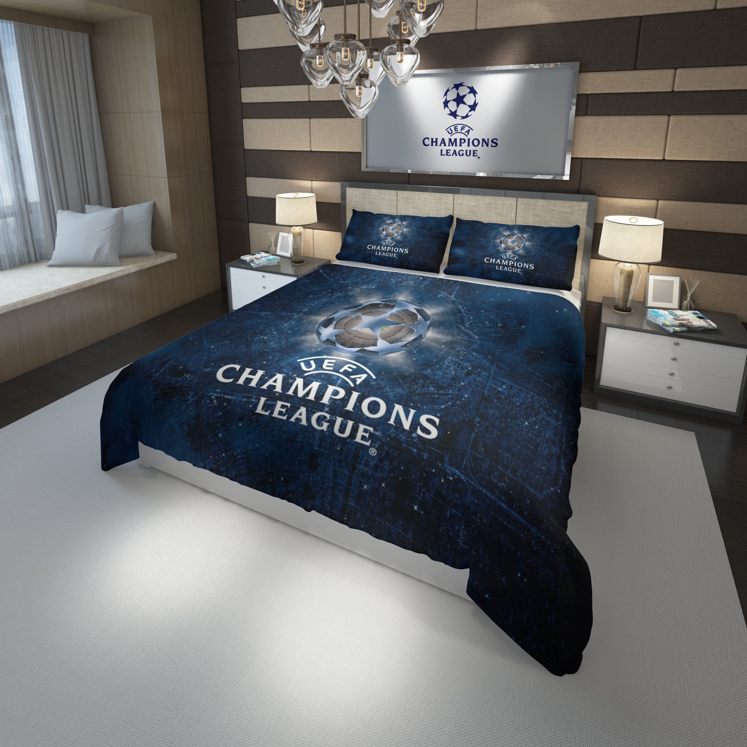 Uffa Champion League Club 1 Duvet Cover and Pillowcase Set Bedding Set scaled 1 Uffa Champion League Club 1 Duvet Cover and Pillowcase Set Bedding Set scaled 1