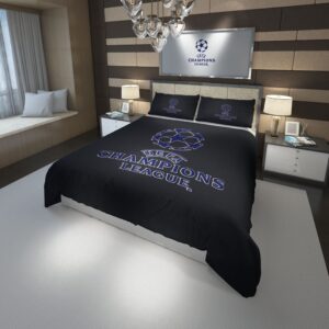 Uffa Champion League Club Duvet Cover and Pillowcase Set Bedding Set 696 scaled 1
