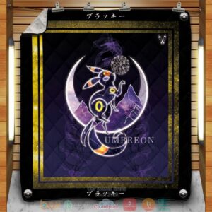 Umbreon Spirit Quilt Blanket
