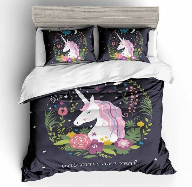 Unicorn Cute 2218 Duvet Cover and Pillowcase Set Bedding Set Unicorn Cute 2218 Duvet Cover and Pillowcase Set Bedding Set