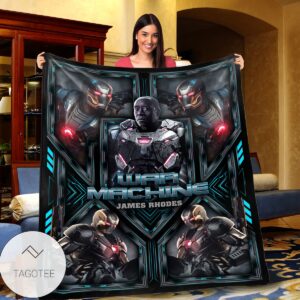 War Machine Marvel Hero Blanket