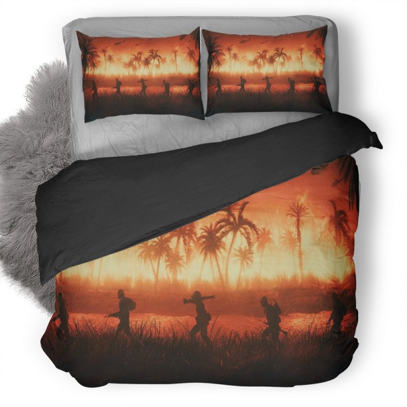 War Soldier Helicopter Jungle Qz Duvet Cover and Pillowcase Set Bedding Set War Soldier Helicopter Jungle Qz Duvet Cover and Pillowcase Set Bedding Set