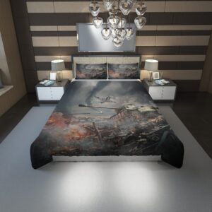 War Thunder Duvet Cover and Pillowcase Set Bedding Set 1152 scaled 1