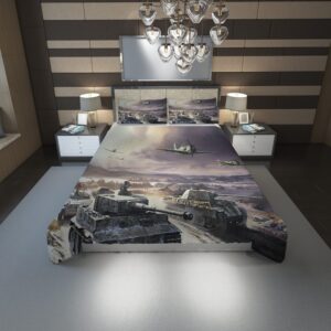 War Thunder Duvet Cover and Pillowcase Set Bedding Set 1154 scaled 1